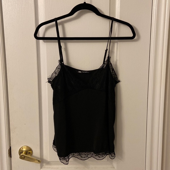Zara Lace Tank Top Size XS - Picture 2 of 6